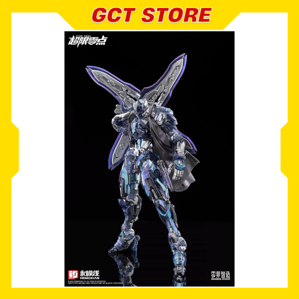 [CÓ SẴN] Mô Hình Lắp Ráp Hemoxian Ninja Lone Shadow Nightmare Phantom Clear Limited