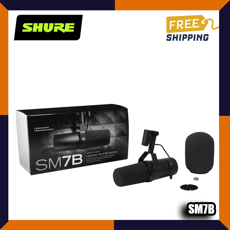 Shure SM7B micro ngưng tụ chuyên nghiệp micro drynamic cho videoke studio podcast vlog
