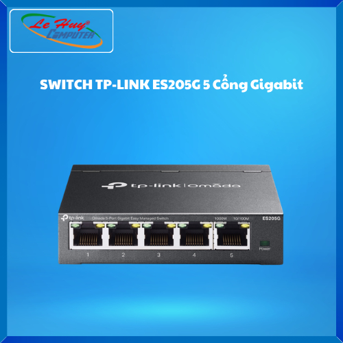 Thiết Bị Chuyển Mạch - Switch TP-Link ES205G 5 Cổng Gigabit - Hàng Chính Hãng