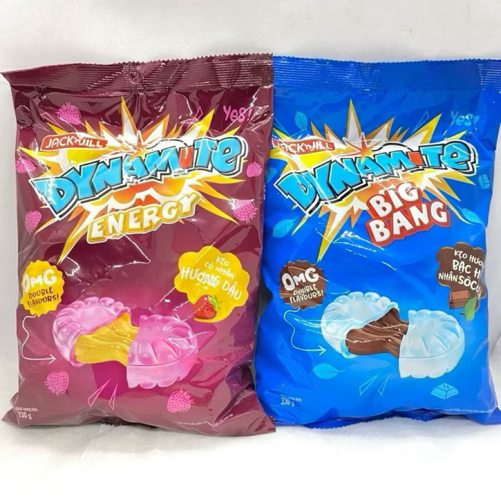 Kẹo Dynamite 330g URC ( vị Bạc Hà , Tăng lực )