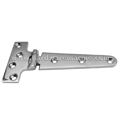 Stainless steel 316 marine asymetrical hinge size 198x95 mm
