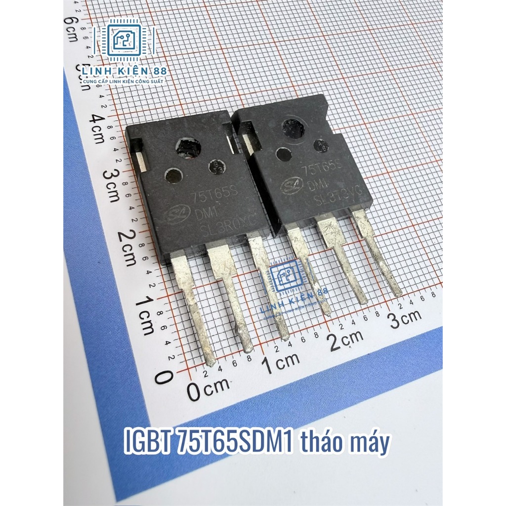 3 con IGBT 75T65SDM1 75T65S 75T65 To-247 tháo máy