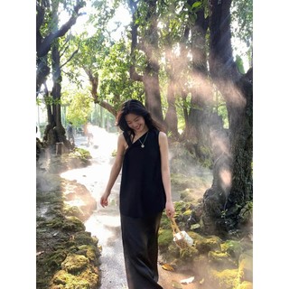 𝗔𝗹𝗲 𝗟𝗶𝗻𝗲𝗻- | BEELY| Áo Linen lệch vai