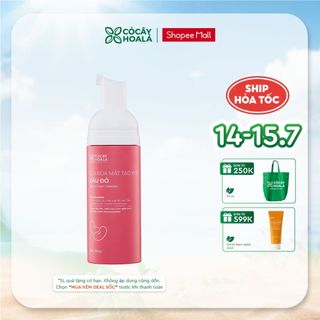 [HỎA TỐC] Sữa Rửa Mặt Tạo Bọt Cỏ Cây Hoa Lá Đậu Đỏ Giúp Làm Sạch Dịu Nhẹ 150g (Dành Cho Mọi Loại Da)