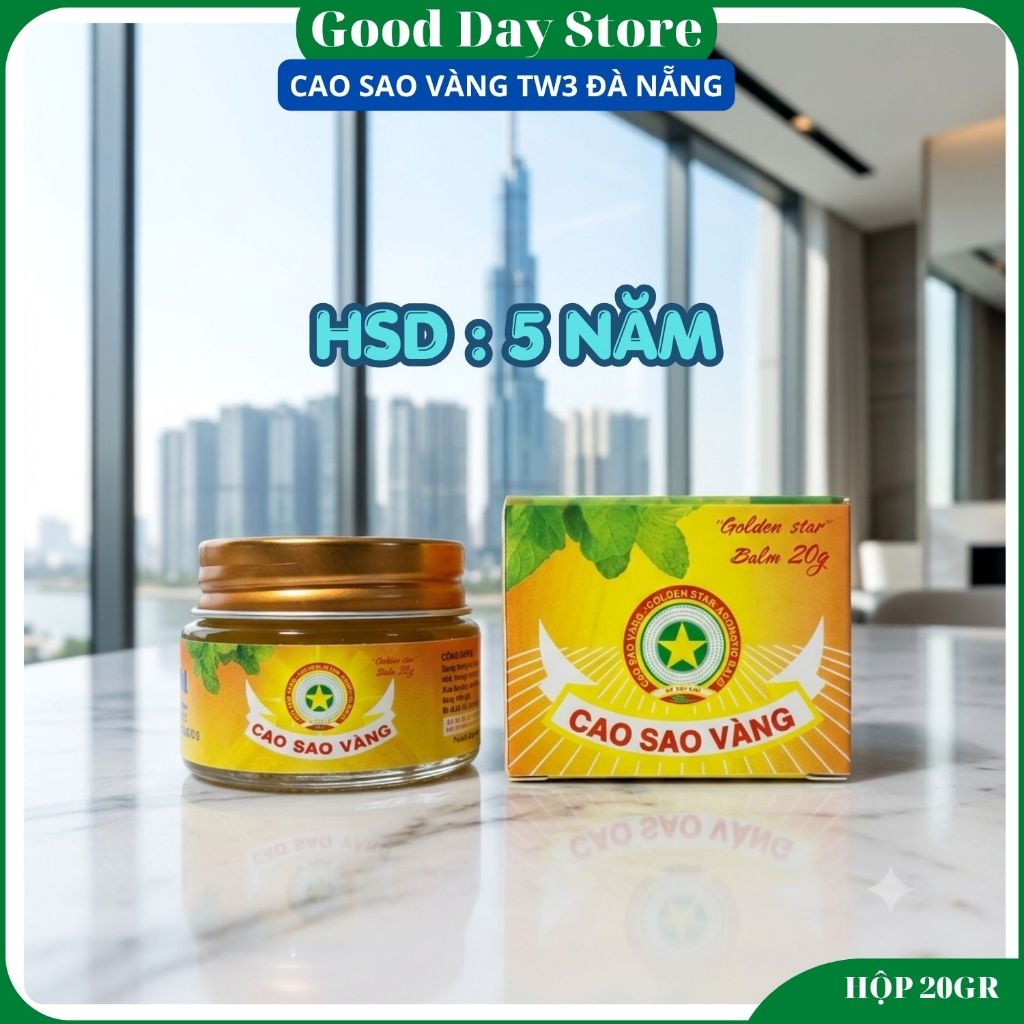 Cao sao vàng 20g Dược TW3 ( Dầu Cù Là ) - Golden star Balm