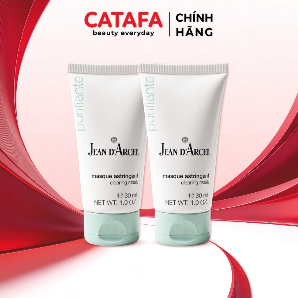 Combo 2 J12 Mặt nạ giúp làm sạch, giảm dầu và giảm đỏ da Clearing Mask - Jean d'Arcel