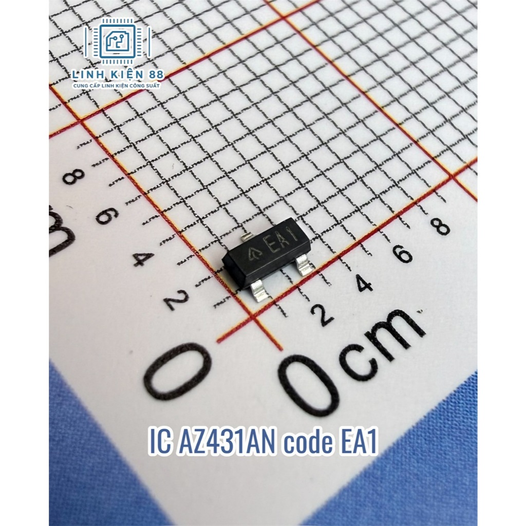 20 con IC AZ431AN TL431 code EA1 dán SOT-23 mới