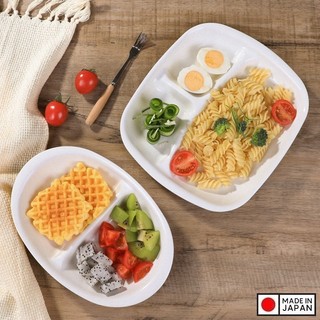 [Hỏa Tốc HN] 🌿🌿Khay ăn dặm chia ngăn dành cho bé Nakaya - Hàng nội địa Nhật Bản chính hãng