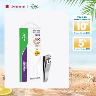 Bấm móng tay thép không gỉ lưỡi cong loại nhỏ kềm nghĩa b.904