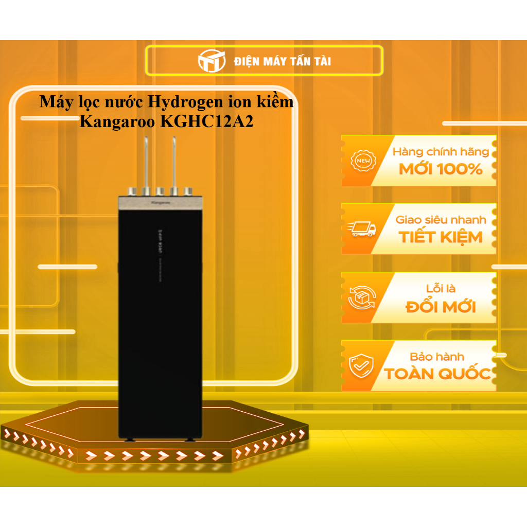 (HCM) - KGHC12A2 - Máy lọc 3 chế độ Hydrogen ion kiềm Kangaroo KGHC12A2