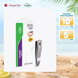 Bấm móng tay thép không gỉ lưỡi bằng loại lớn kềm nghĩa b.901