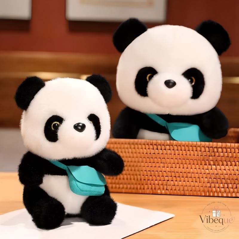 GẤU BÔNG PANDA ĐEO TÚI CHING CHÍNH THỨC LÊN KỆ VIBEQUE