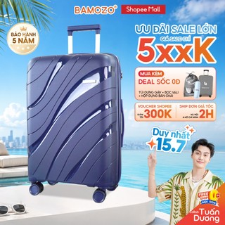 Vali Du Lịch B Bamozo Nancy Size 20/24/28 Nhựa PP Cao Cấp, Chống Vỡ Bảo Hành 5 Năm 1 ĐỔI 1 TRONG 30 NGÀY_Nancy