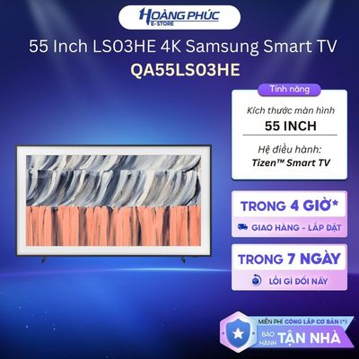 QA55LS03HE - Smart Tivi Khung Tranh The Frame QLED Samsung AI 4K 55 inch QA55LS03HE {Ship HCM 0Đ}