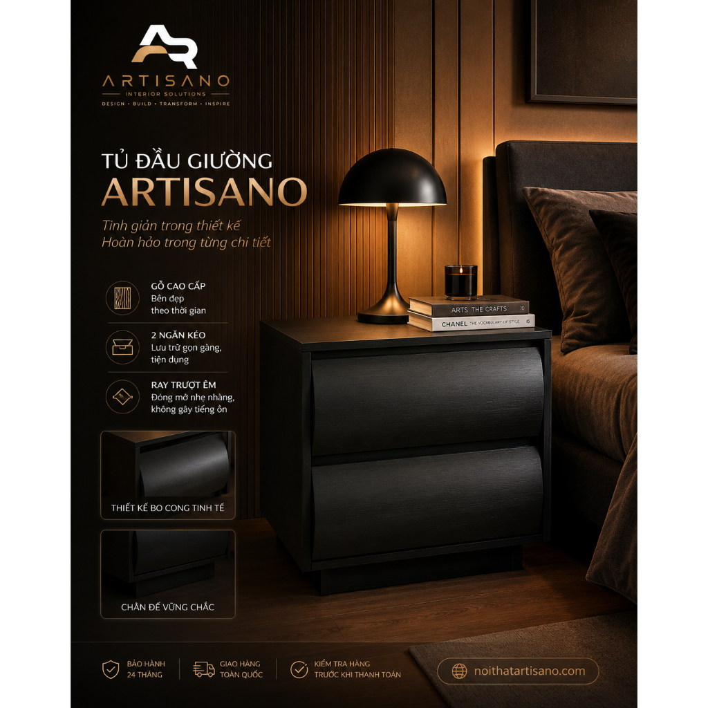 TAB ĐẦU GIƯỜNG 3  GỖ PLYWOOD CAO CẤP BO CONG