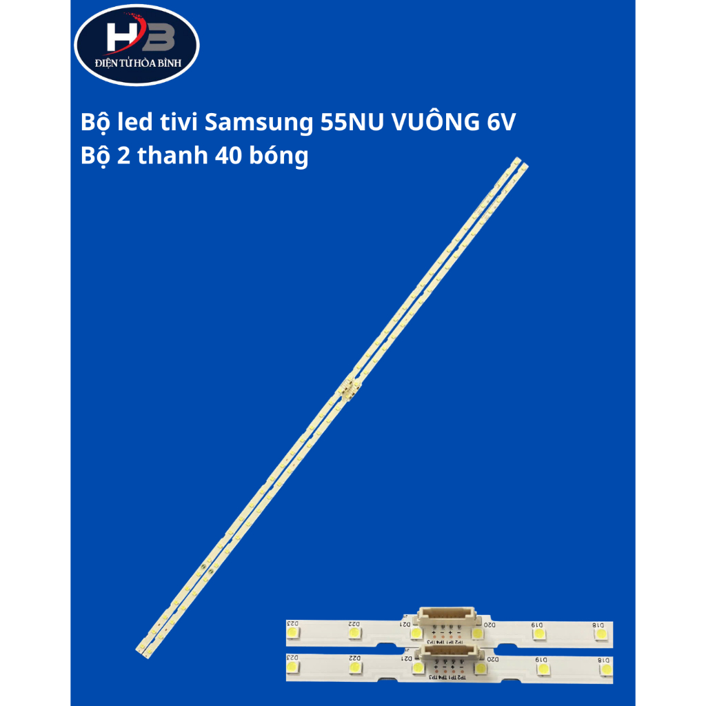 LED tivi SAMSUNG các đời 55NU: 55NU7100 55NU7300 55RU8000 55NU7400 55RU7400 55N5500 55NU7090 Dài 3V 