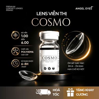 Lens viễn thị Angel Eyes có độ viễn từ +0.50 đến +6.0 độ | Kính áp tròng trong suốt viễn thị