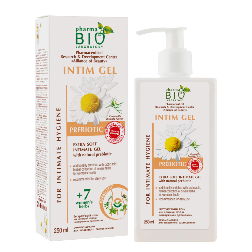 Dung dịch vệ sinh Pharma Bio Laboratory chứa Prebiotic tự nhiên 250ml