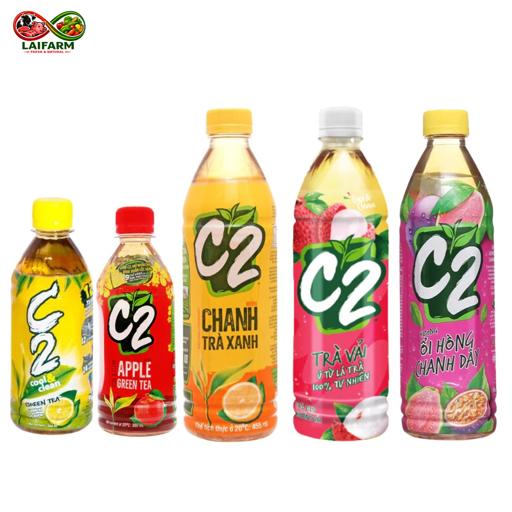 [Laifarm] C2  nước táo 355ml