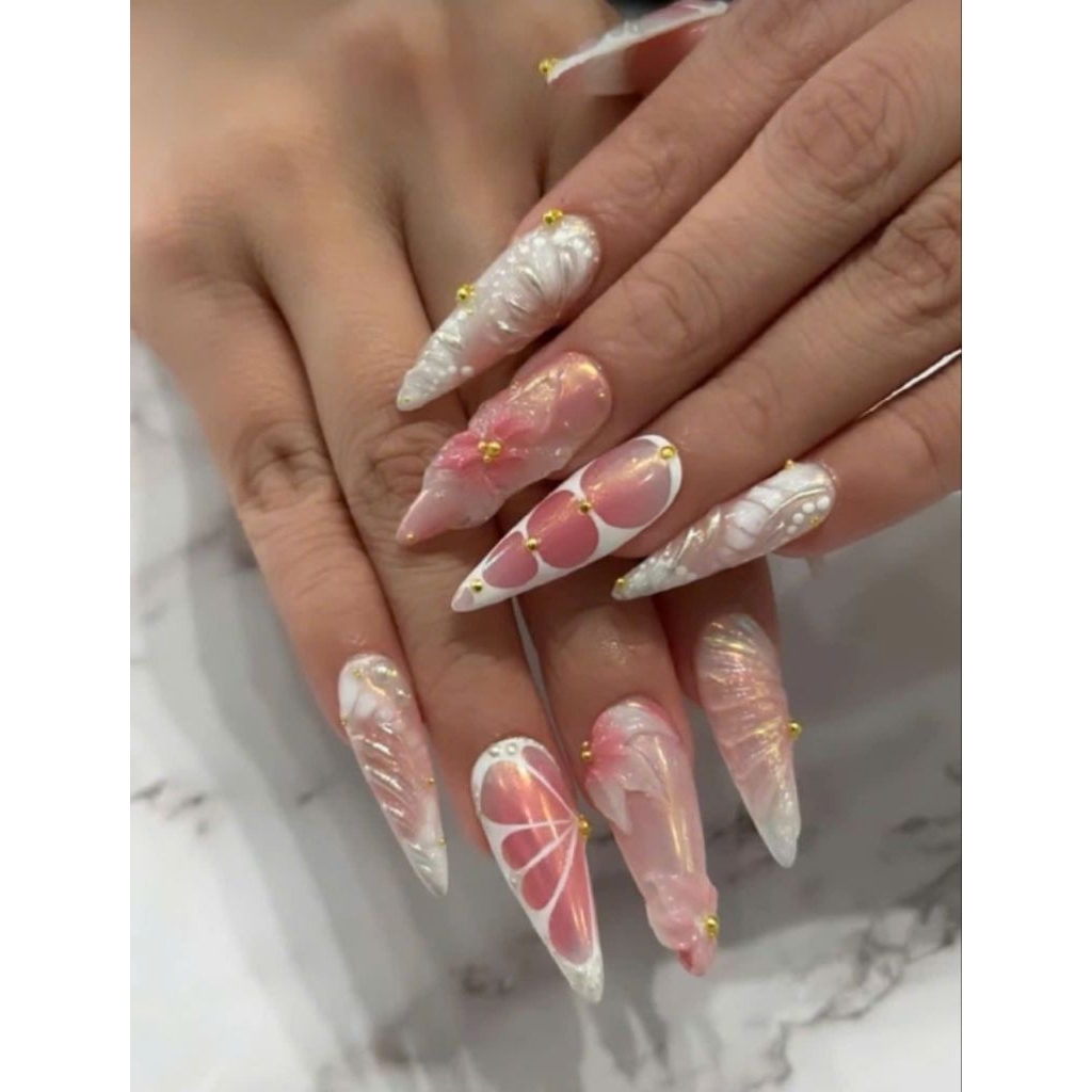 Press On Nails Tiệm Mèo Nails - Móng Úp Handmade, Bền Đẹp, Dễ Đeo