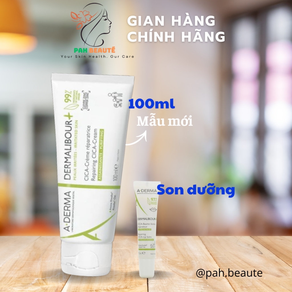 (Bill Pháp) Kem dưỡng ẩm làm dịu và phục hồi cho da ADerma Dermalibour+ Repairing Cream
