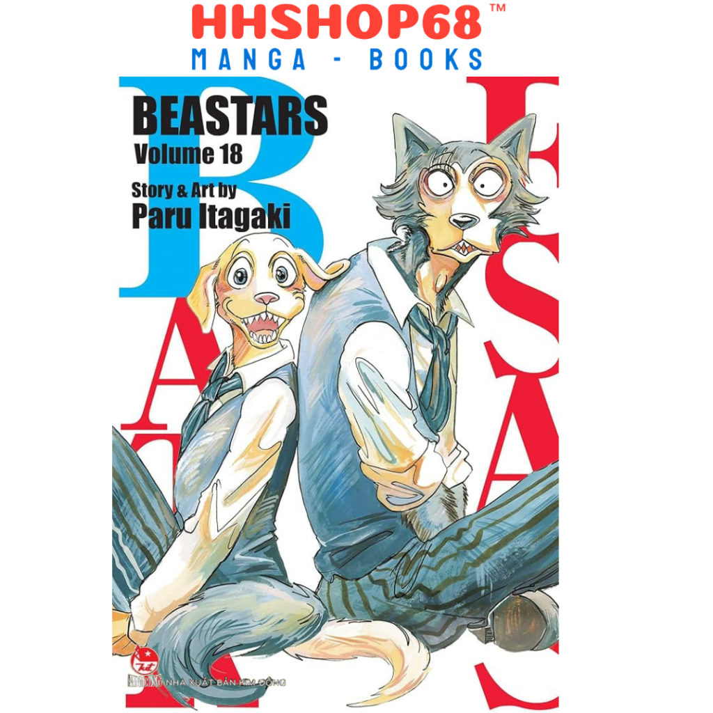 Truyện tranh - BEASTARS  tập 1 2 3 4 5 6 7 8 9 10 11 12 13 14 15 16 17 18  - NXB Kim Đồng