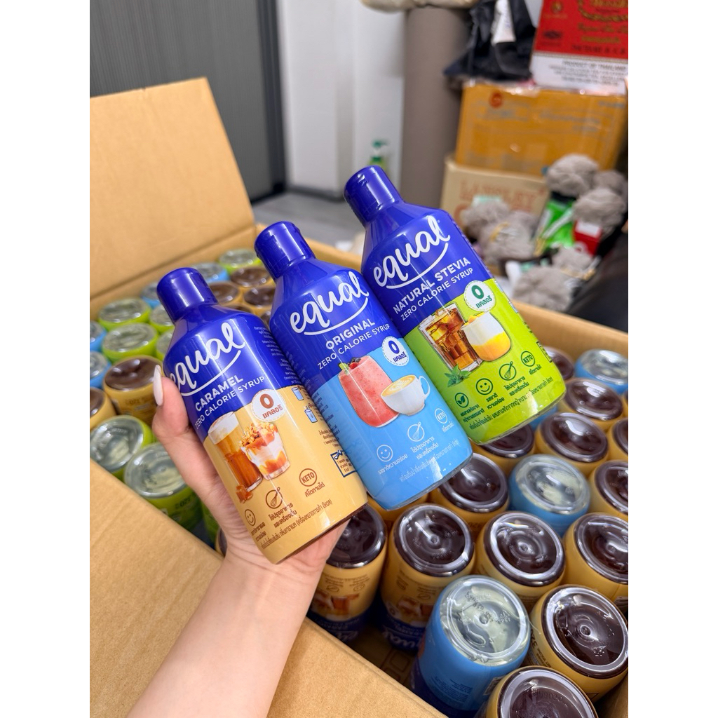 SYRUP EQUAL ĐỦ LOẠI 0Kcal KHÔNG ĐƯỜNG KETO ĂN KIÊNG NỘI ĐỊA THÁI LAN
