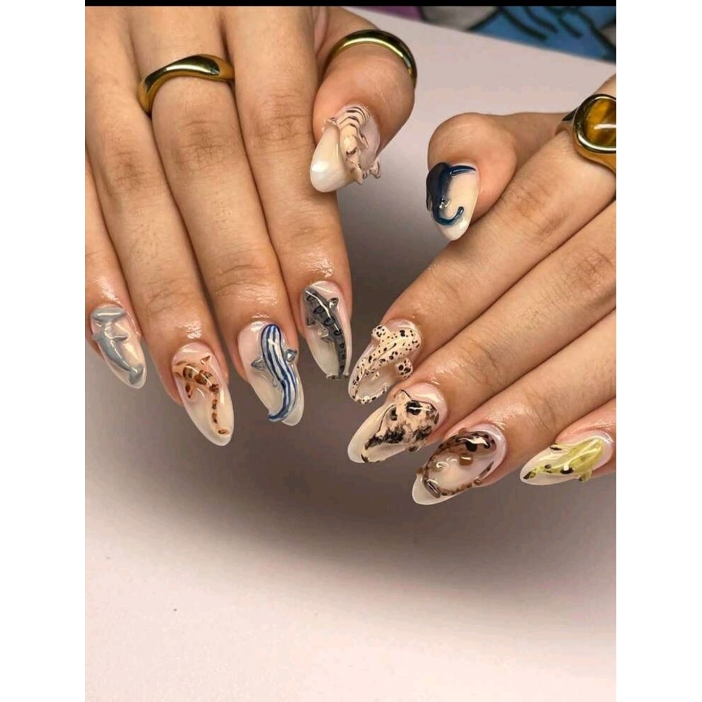 Press On Nails Tiệm Mèo Nails - Móng Úp Handmade, Bền Đẹp, Dễ Đeo