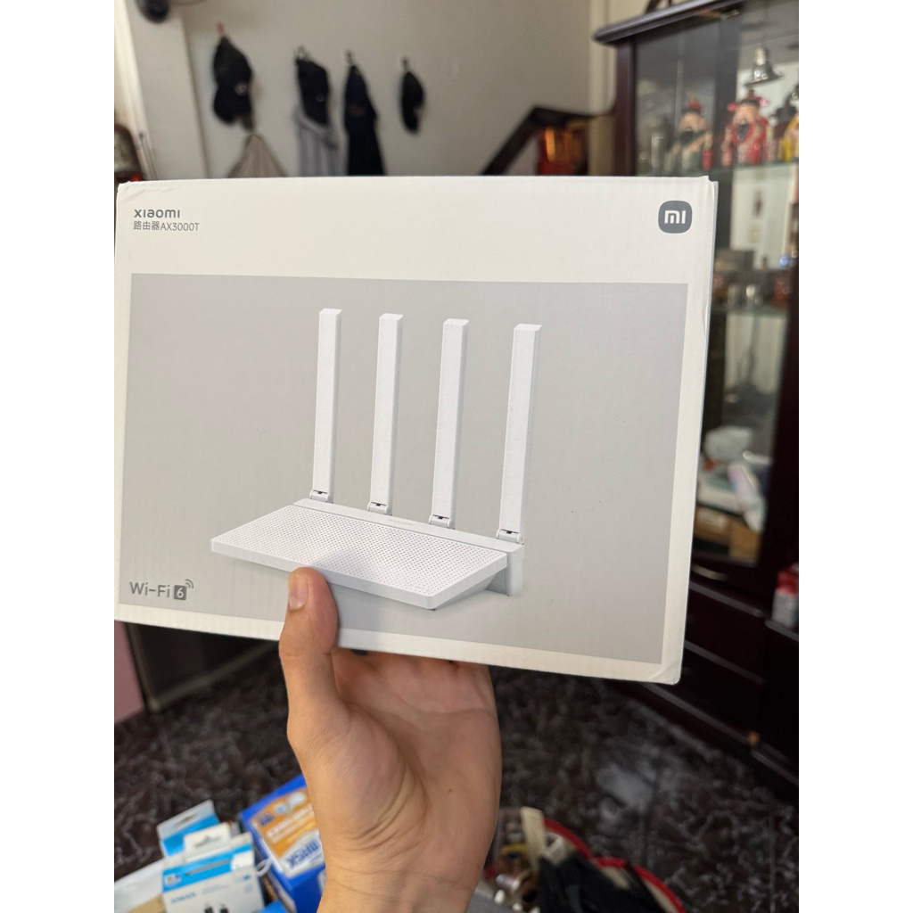 Router Wifi 6 Gigabit băng tần kép Xiaomi AX3000T