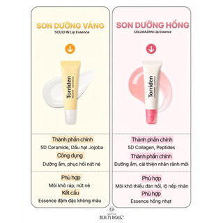 Tinh chất dưỡng môi TORRIDEN CERAMIDE LIP ESSENCE - CELLMAZING LIP ESSENCE