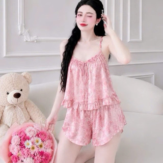 Đồ bộ Lụa Gấm Bigsize - Chuẩn size, chất đẹp - Đồ bộ 2 dây