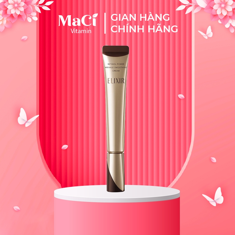 Kem dưỡng Retinol cải thiện 11 loại nếp nhăn ELIXIR RETINOL POWER WRINKLE SMOOTHING CREAM 22G