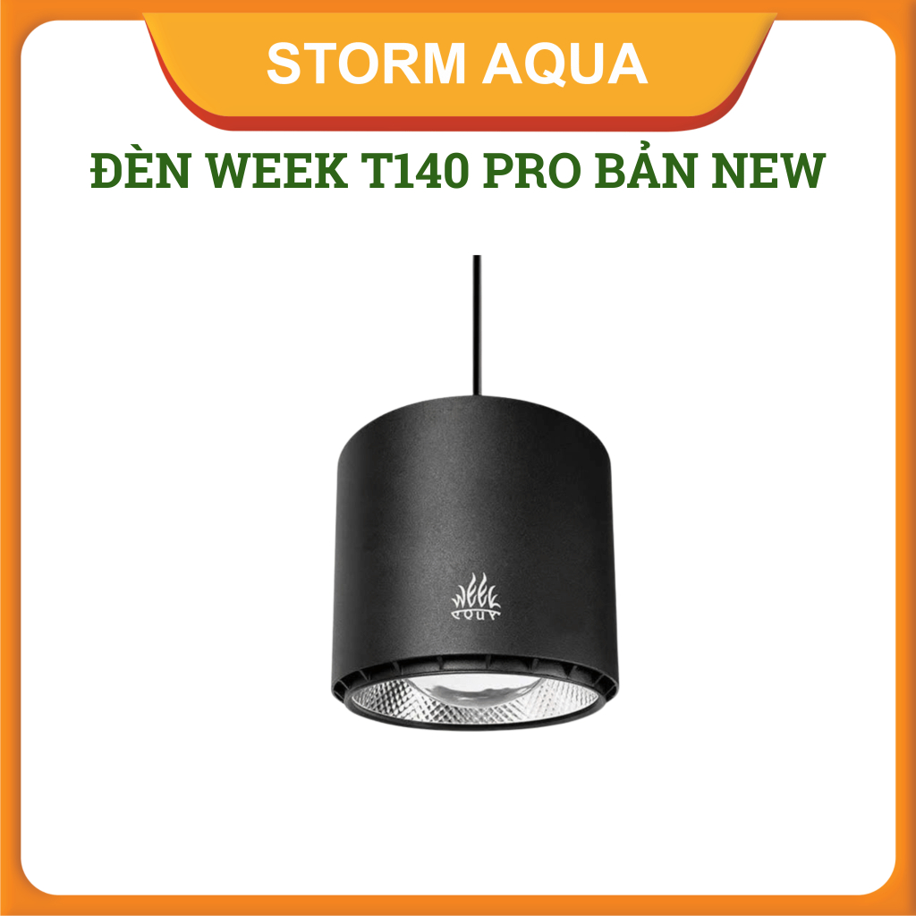 Đèn rọi thuỷ sinh Week Aqua T140 Pro -90w bản mới nhất 2026