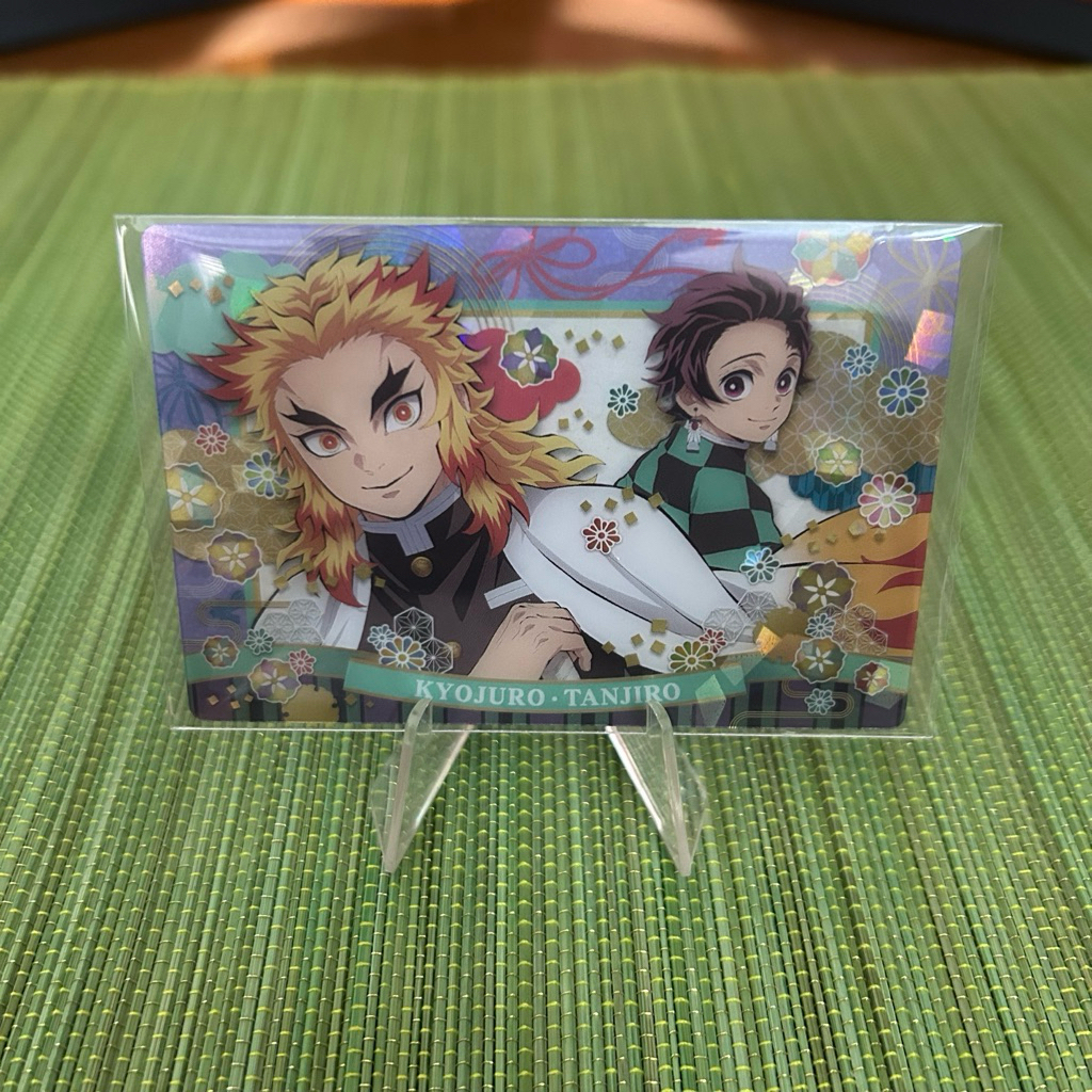 Thẻ metal wafer SP Kyojuro & Tanjiro