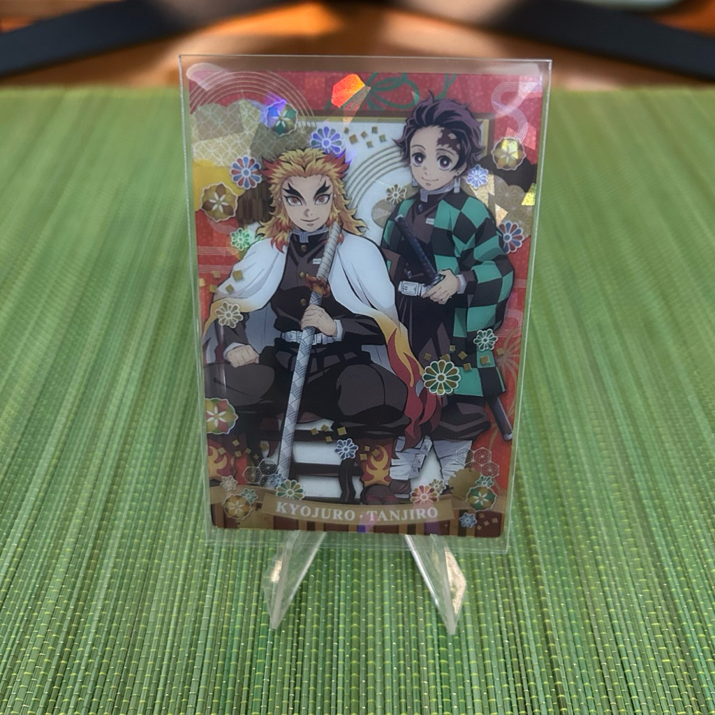 Thẻ metal wafer SP Kyojuro & Tanjiro