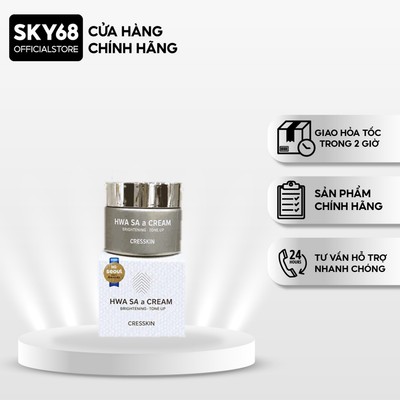 [MINI SZE] Hộp Kem Dưỡng Trắng Da, Nâng Tone, Ngừa Lão Hóa Cre8Skin  HWA SA A CREAM 20g