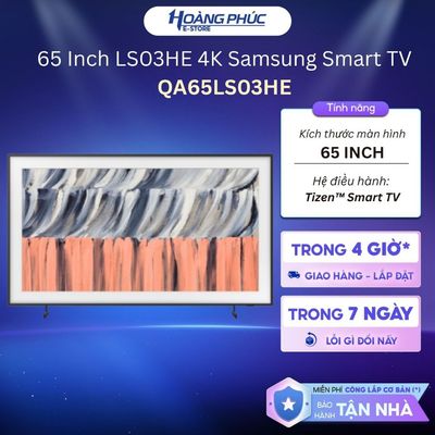 QA65LS03HE - Smart Tivi Khung Tranh The Frame QLED Samsung 4K 65 Inch QA65LS03HE {Ship HCM 0Đ}