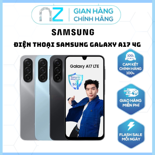 Điện thoại Samsung Galaxy A17 4G (8GB/128GB) - Nguyên Seal
