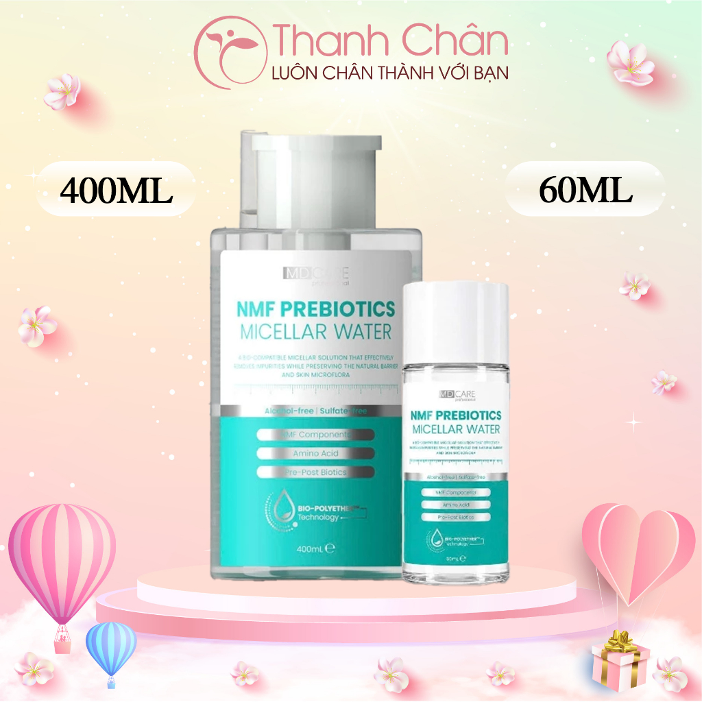 Nước tẩy trang MD Care NMF Prebiotics Micellar Water