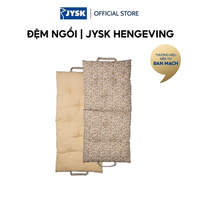 Đệm ngồi | JYSK HENGEVING | cotton | nhiều màu | R45xD100xC6cm