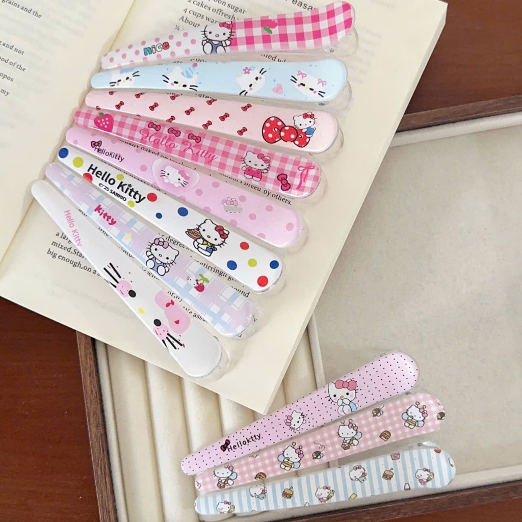 Combo 50c kẹp mỏ vịt dài hello kitty
