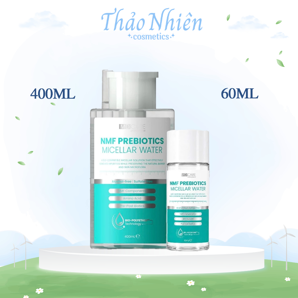 Nước tẩy trang MD Care NMF Prebiotics Micellar Water