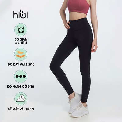 Quần tập yoga gym Luxury Hibi Sports QD312 chất vải Lu Fabric