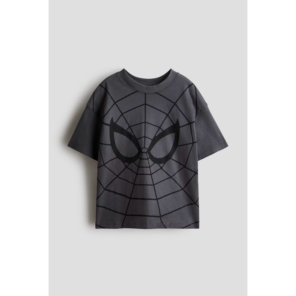 Áo xám in batman hm