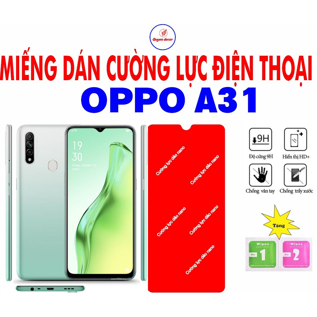 Cường lực dẻo cho điện thoại OPPO  A31