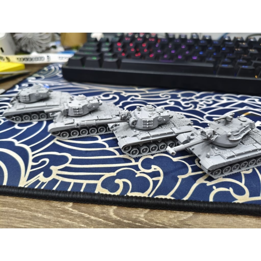 Mô Hình M26 Pershing Series Nhiều Tỉ Lệ In 3D – Chưa Sơn – Sưu Tầm