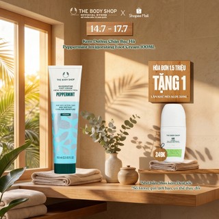 Kem Dưỡng Chân Bạc Hà Peppermint Invigorating Foot Cream 100ML The Body Shop