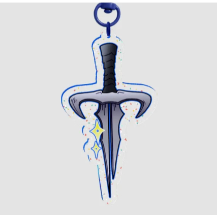 Two Time's dagger keychain [FORSAKEN FANMERCH]]