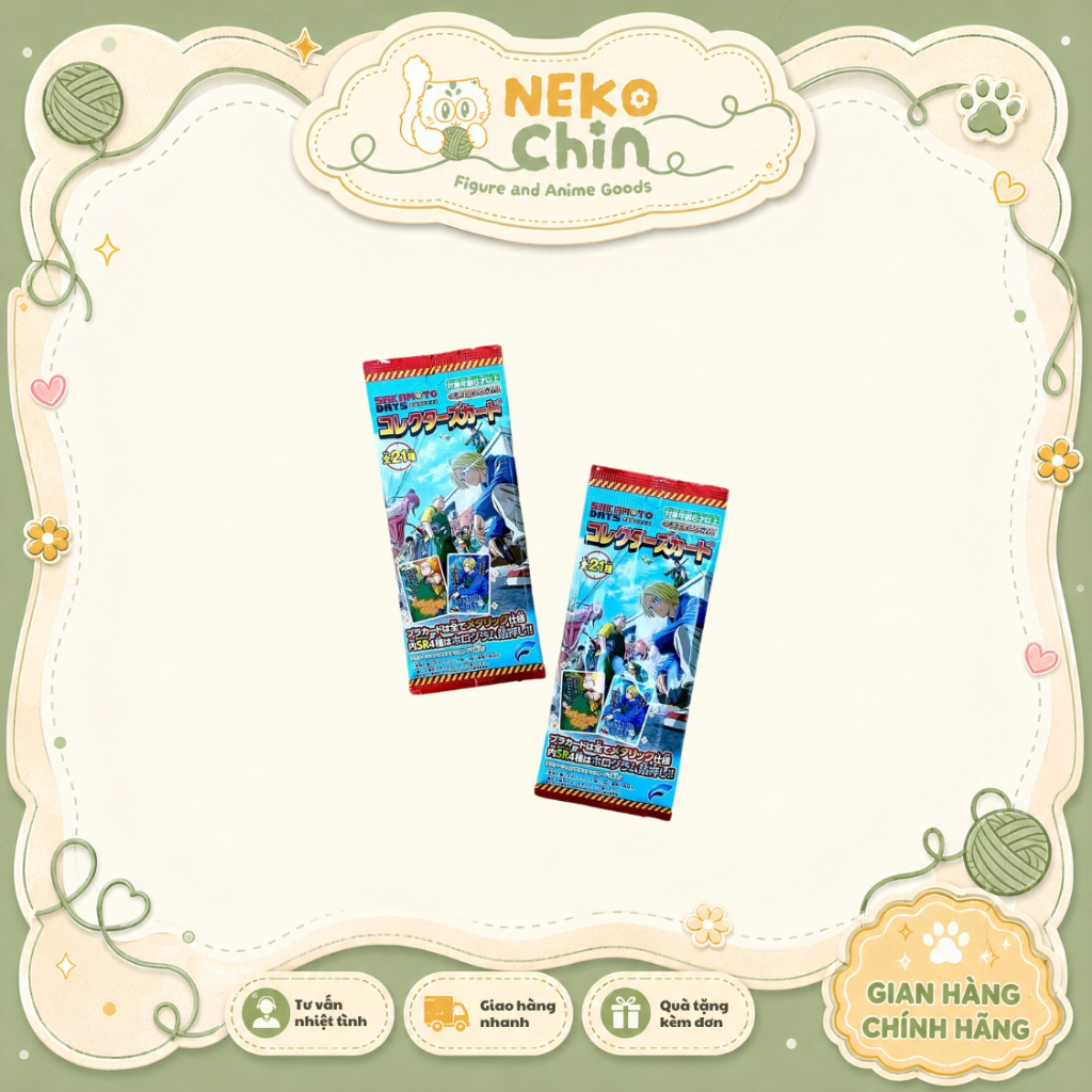 Thẻ Metal nhân phẩm Sakamoto Days - Thẻ Bài Chính Hãng Nhật | Tặng Kèm Sleeves | Goods By Nekochin
