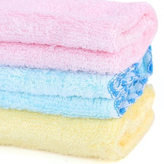 Set 3 khăn mặt sợi tre Unobaby 25x25cm cho trẻ em – Mềm mại, thấm hút tốt, an toàn cho làn da bé